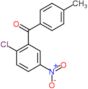 (2-chloro-5-nitrophenyl)(4-methylphenyl)methanone