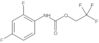 2,2,2-Trifluoroethyl N-(2,4-difluorophenyl)carbamate