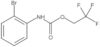 Carbamic acid, N-(2-bromophenyl)-, 2,2,2-trifluoroethyl ester