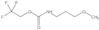 Carbamic acid, N-(3-methoxypropyl)-, 2,2,2-trifluoroethyl ester