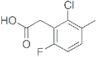 2-Chloro-6-fluoro-3-methylphenylacetic acid