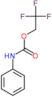 2,2,2-trifluoroethyl phenylcarbamate