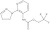 2,2,2-Trifluoroethyl N-[2-(1H-pyrazol-1-yl)-3-pyridinyl]carbamate