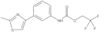 2,2,2-Trifluoroethyl N-[3-(2-methyl-4-thiazolyl)phenyl]carbamate