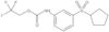 2,2,2-Trifluoroethyl N-[3-(cyclopentylsulfonyl)phenyl]carbamate