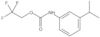 2,2,2-Trifluoroethyl N-[3-(1-methylethyl)phenyl]carbamate