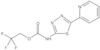 2,2,2-Trifluoroethyl N-[5-(2-pyridinyl)-1,3,4-thiadiazol-2-yl]carbamate