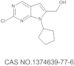 (2-chloro-7-cyclopentyl-7H-pyrrolo[2,3-d]pyrimidin-6-yl)methanol