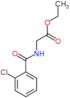 ethyl N-[(2-chlorophenyl)carbonyl]glycinate