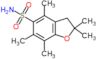 2,2,4,6,7-pentamethyl-2,3-dihydro-1-benzofuran-5-sulfonamide