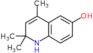 2,2,4-trimethyl-1,2-dihydroquinolin-6-ol