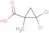 2,2-Dichloro-1-methylcyclopropanecarboxylic acid