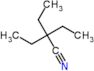 2,2-diethylbutanenitrile