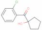 (2-chlorophenyl) (1-hydroxycyclopentyl) ketone