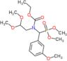 ethyl N-(2,2-dimethoxyethyl)-N-[dimethoxyphosphoryl-(3-methoxyphenyl)methyl]carbamate