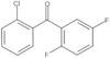 (2-Chlorophenyl)(2,5-difluorophenyl)methanone