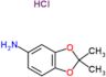 2,2-dimethyl-1,3-benzodioxol-5-amine hydrochloride