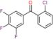 (2-chlorophenyl)-(3,4,5-trifluorophenyl)methanone