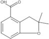 2,3-Dihydro-2,2-dimethyl-4-benzofurancarboxylic acid