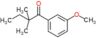 1-(3-methoxyphenyl)-2,2-dimethyl-butan-1-one