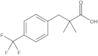 α,α-Dimethyl-4-(trifluoromethyl)benzenepropanoic acid