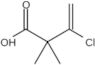 3-Chloro-2,2-dimethyl-3-butenoic acid