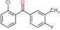 (2-chlorophenyl)-(4-fluoro-3-methyl-phenyl)methanone