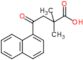 2,2-dimethyl-4-(1-naphthyl)-4-oxo-butanoic acid