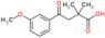 4-(3-methoxyphenyl)-2,2-dimethyl-4-oxo-butanoic acid