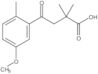 5-Methoxy-α,α,2-trimethyl-γ-oxobenzenebutanoic acid