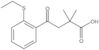 2-(Ethylthio)-α,α-dimethyl-γ-oxobenzenebutanoic acid