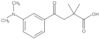 3-(Dimethylamino)-α,α-dimethyl-γ-oxobenzenebutanoic acid