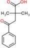 2,2-dimethyl-4-oxo-4-phenylbutanoic acid