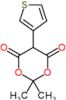 2,2-dimethyl-5-(thiophen-3-yl)-1,3-dioxane-4,6-dione