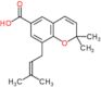 2,2-Dimethyl-8-(3-methyl-2-buten-1-yl)-2H-1-benzopyran-6-carboxylic acid