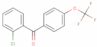 (2-Chlorophenyl)[4-(trifluoromethoxy)phenyl]methanone