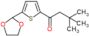 1-[5-(1,3-dioxolan-2-yl)-2-thienyl]-3,3-dimethyl-butan-1-one