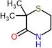 2,2-dimethylthiomorpholin-3-one