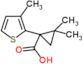 2,2-dimethyl-1-(3-methyl-2-thienyl)cyclopropanecarboxylic acid