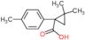 2,2-dimethyl-1-(p-tolyl)cyclopropanecarboxylic acid