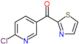 (6-Chloro-3-pyridinyl)-2-thiazolylmethanone