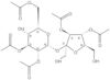 α-D-Glucopyranoside, 3,4-di-O-acetyl-β-D-fructofuranosyl, 2,3,6-triacetate