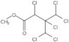 Methyl 2,3,4,4-tetrachloro-3-(dichloromethyl)butanoate