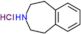 2,3,4,5-tetrahydro-1H-3-benzazepine hydrochloride (1:1)