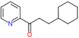3-cyclohexyl-1-(2-pyridyl)propan-1-one