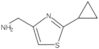 2-Cyclopropyl-4-thiazolemethanamine