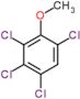 1,2,3,5-tetrachloro-4-methoxybenzene