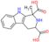 1-methyl-2,3,4,9-tetrahydro-1H-beta-carboline-1,3-dicarboxylic acid