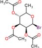 [(3R,4S,5S,6S)-4,5-diacetoxy-6-brom-2-methyl-tetrahydropyran-3-yl]acetat