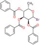 [(2S,3R,4S,5S)-4,5-dibenzoyloxy-6-bromo-2-methyl-tetrahydropyran-3-yl] benzoate